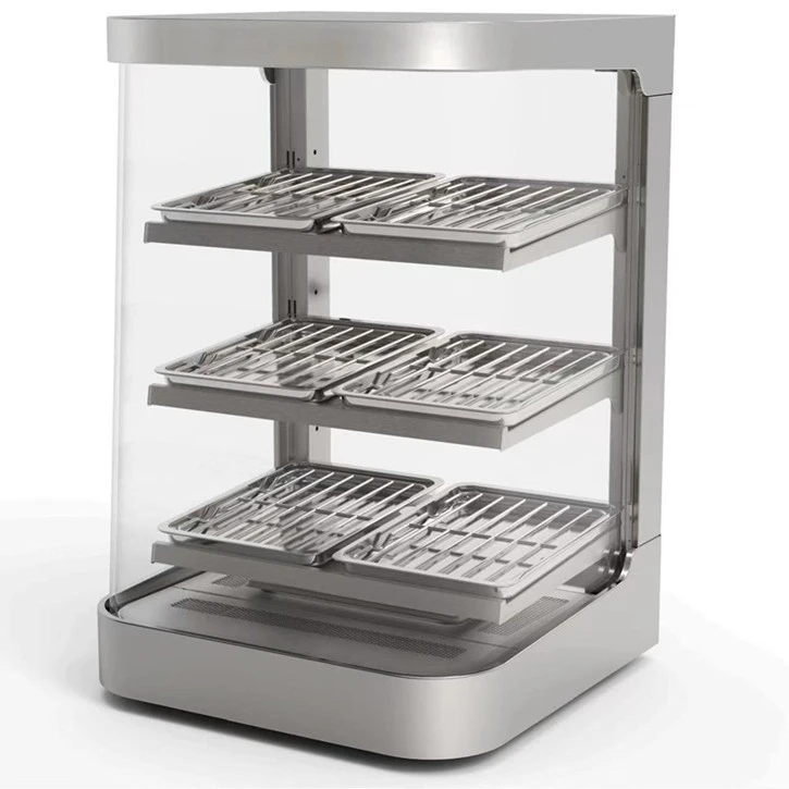 counter top heated display case